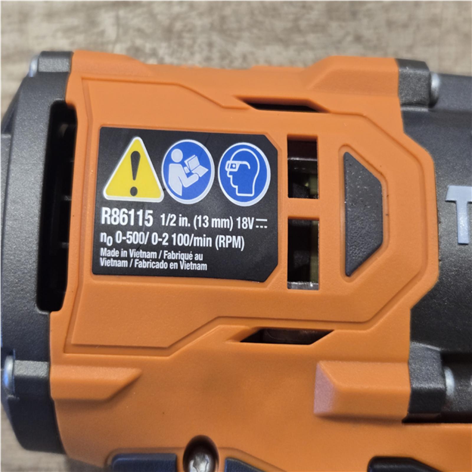 AS-IS RIDGID 18V Brushless Cordless 2-Tool Combo Kit