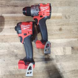 HOUSTON LOCATION - AS-IS (APPEARS LIKE NEW) Milwaukee FUEL 18V Lithium-Ion Brushless Cordless Hammer Drill and Impact Driver Combo Kit