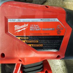 HOUSTON LOCATION - AS-IS Milwaukee 2915-20 M18 FUEL 18-Volt Lithium-Ion Brushless Cordless SDS-Plus 1-1/8 in. Rotary Hammer Drill (Tool-Only)