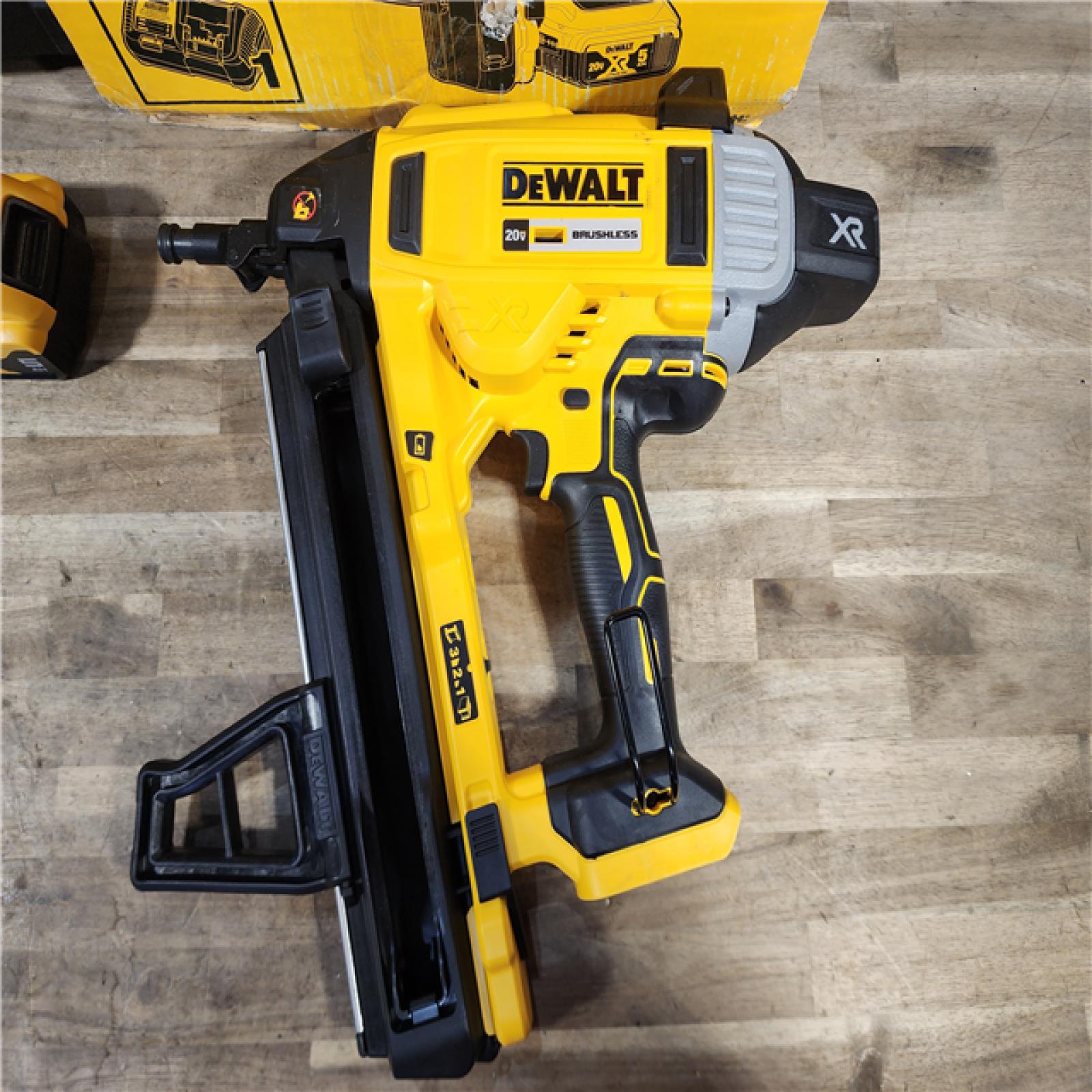 HOUSTON LOCATION - AS-IS DEWALT 20-Volt Lithium Ion Cordless Concrete Nailer