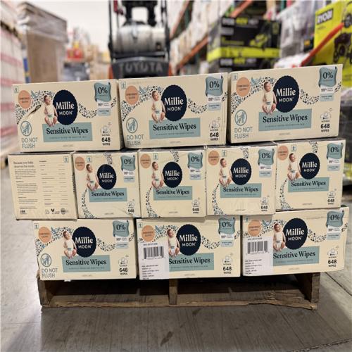 DALLAS LOCATION- Millie Moon Sensitive Wipes 648ct  PALLET -51 CASES