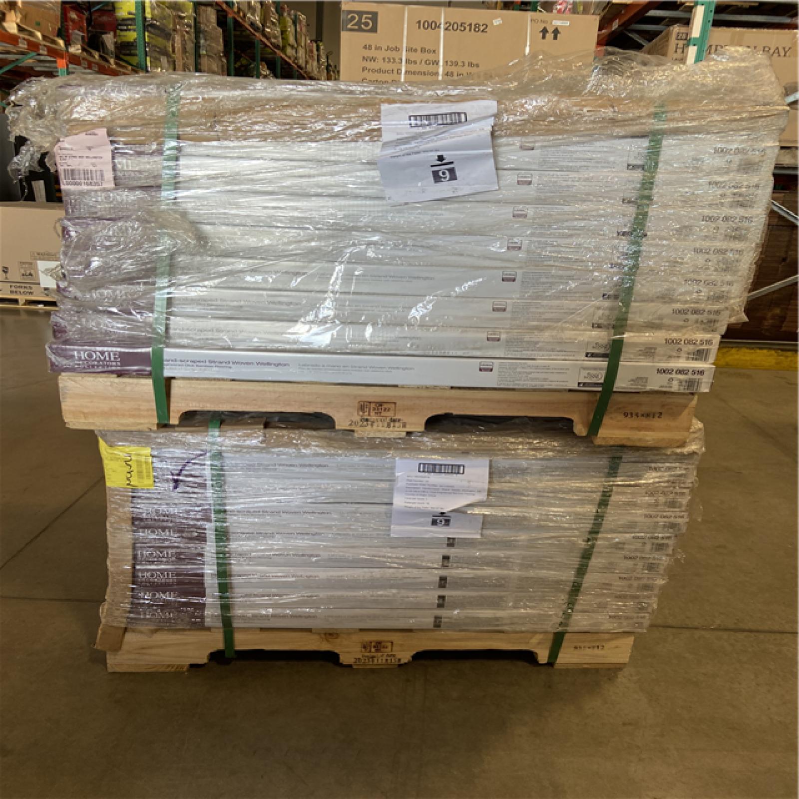 DALLAS LOCATION - Home Decorators Collection Wellington 3/8 in. T x 5.1 in. W Hand Scraped Strand Woven Engineered Bamboo Flooring (19.2 sqft/case) 72 (CASES)