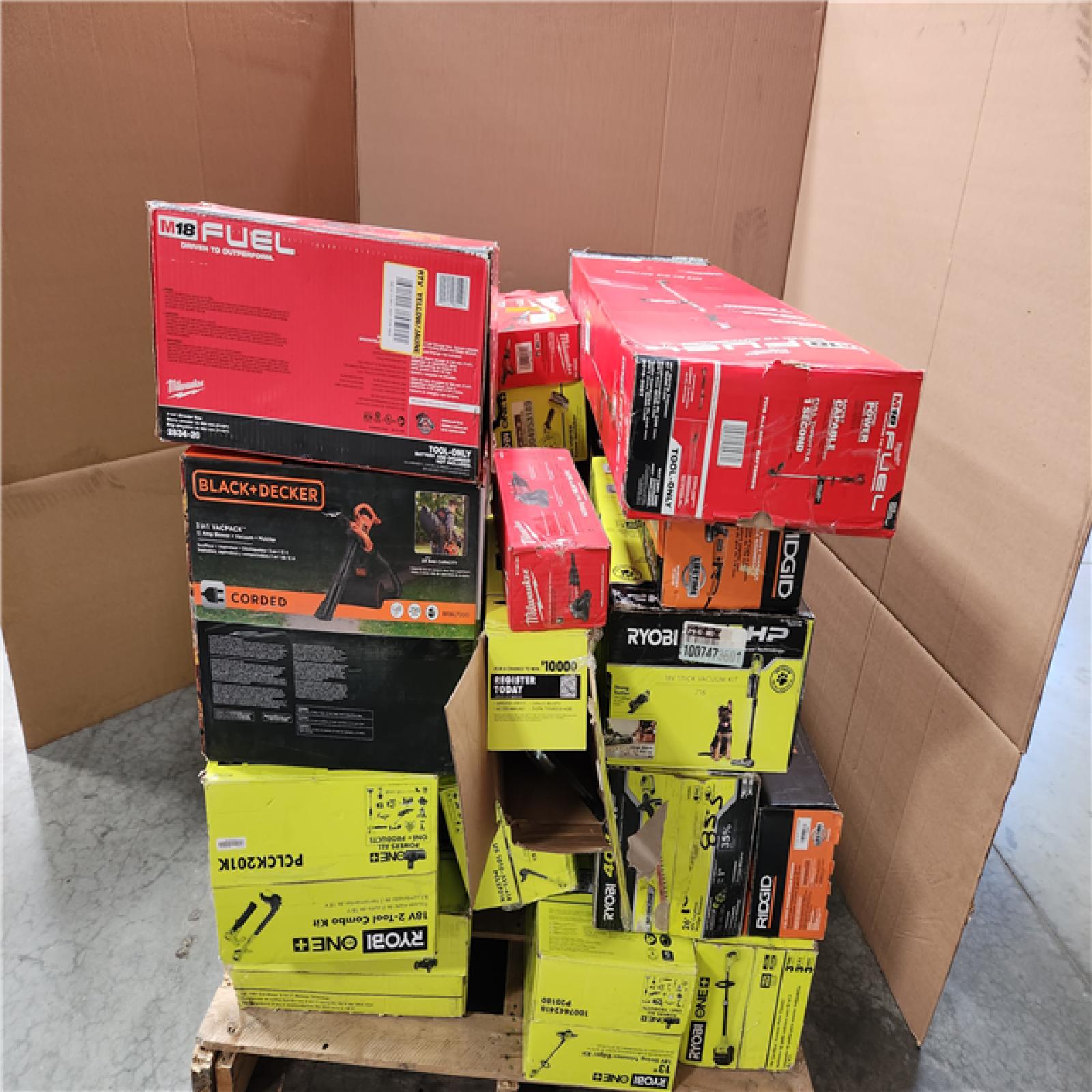 CALIFORNIA AS-IS TOOL PALLET