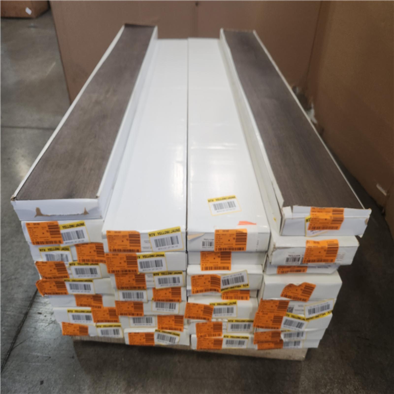 Phoenix NEW Vortex Mushroom Gravy 20 MIL x 7 in. W x 48 in. L Click Lock Waterproof Vinyl Plank Flooring (645 sq. Ft. /30case)