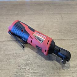 AS-IS Milwaukee 12V Lithium-Ion Cordless 3/8 in. Ratchet (Tool-Only)