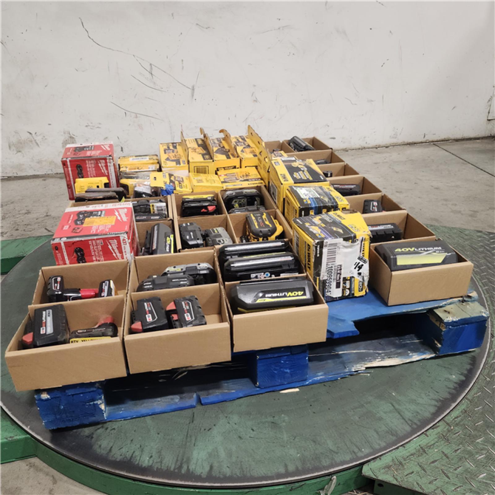 Dallas Location - As-Is Battery Pallet