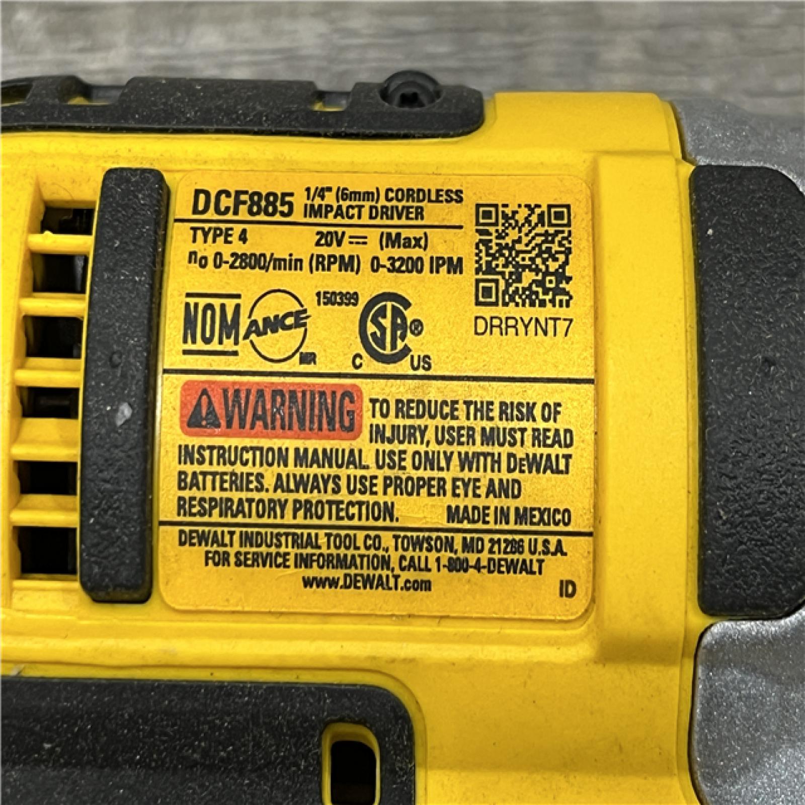 AS-IS DEWALT 20V MAX Cordless Drill/Impact 2 Tool Combo Kit