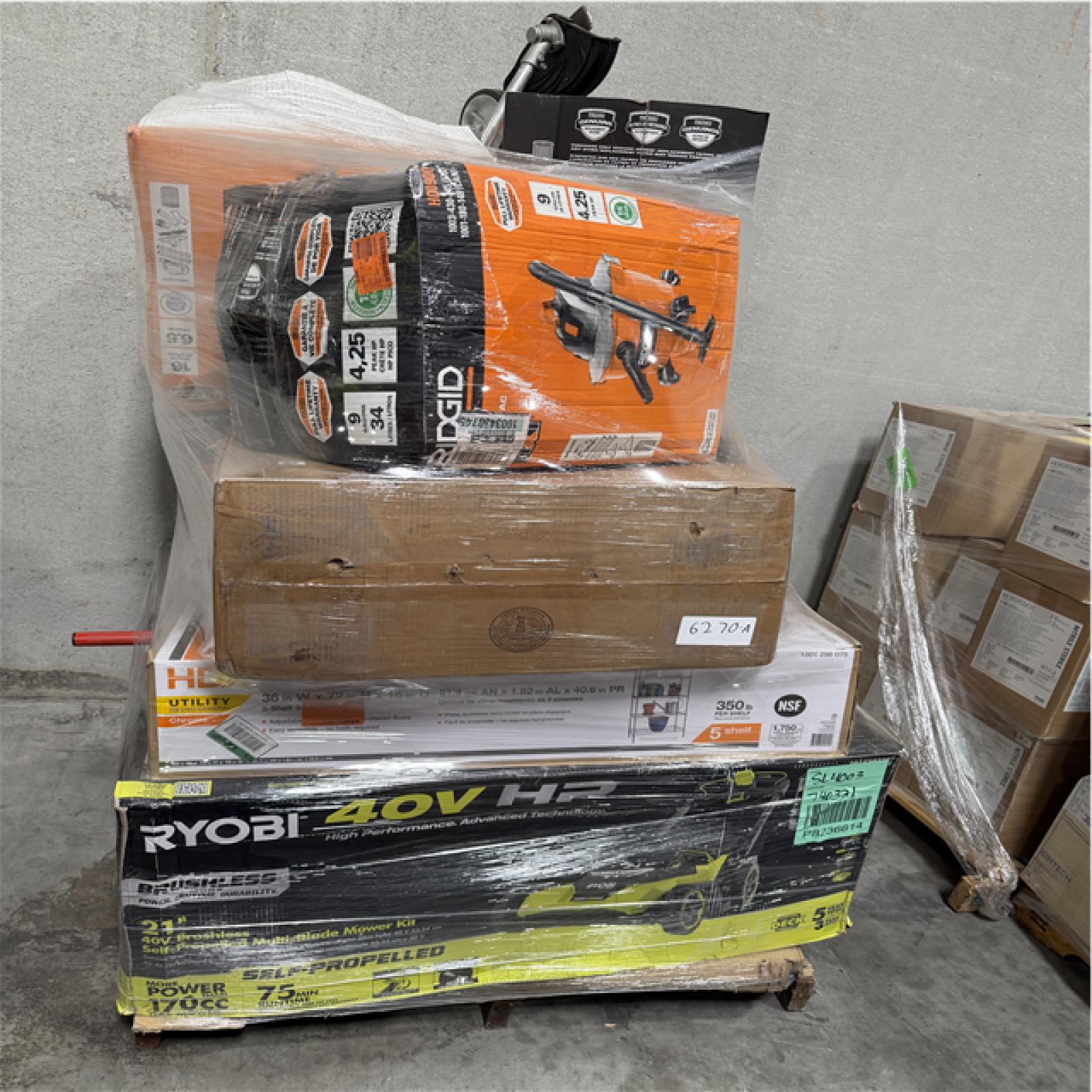 Atlanta Location As-Is Tools and More Partial Truckload (7 Pallets) 6270-A
