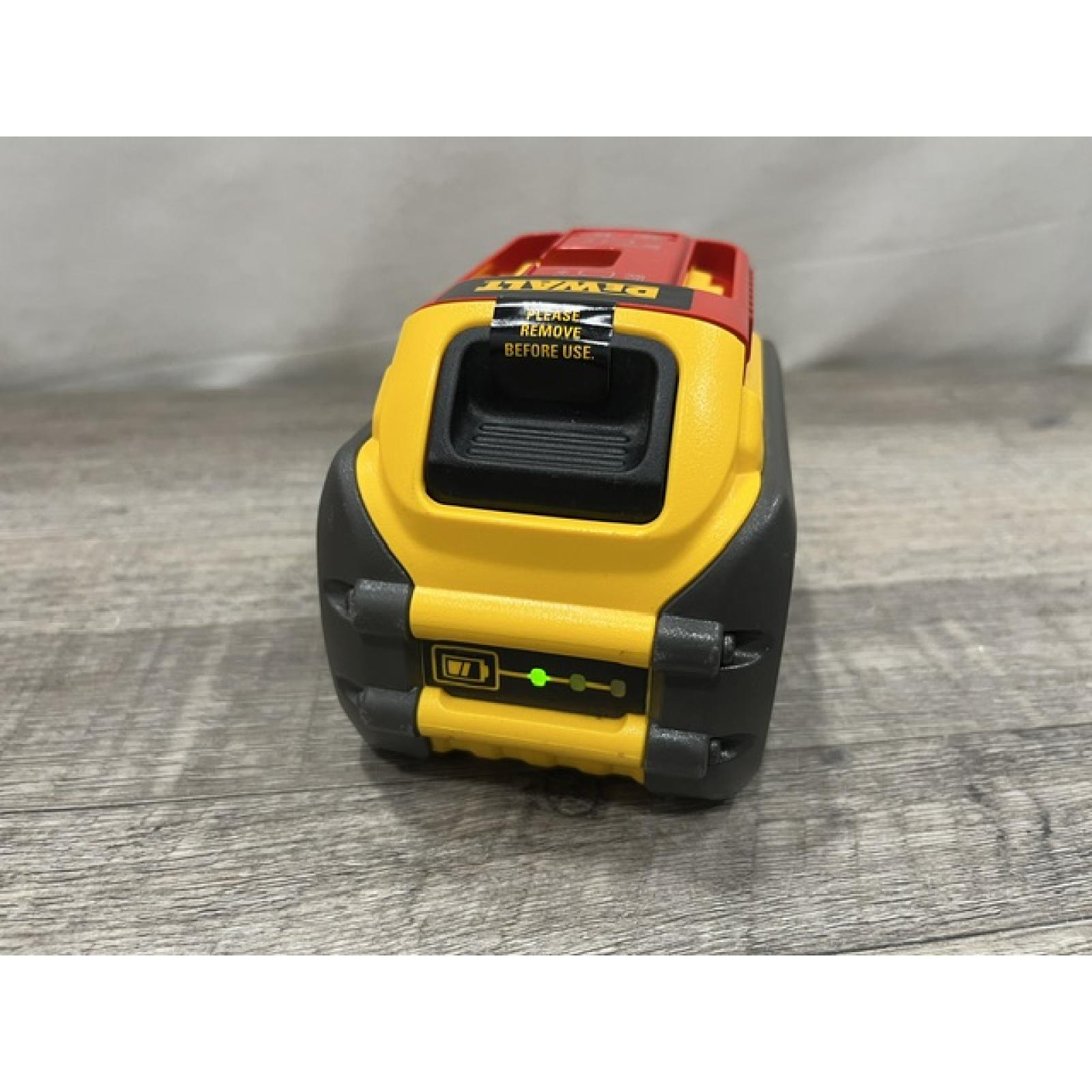 AS-IS DEWALT FLEXVOLT 20V/60V MAX Lithium-Ion 6.0Ah Battery Pack