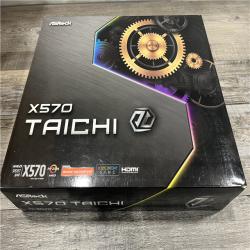 AS-IS ASRock X570 Taichi Socket AM4 Motherboard