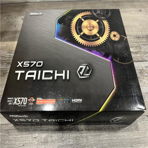 AS-IS ASRock X570 Taichi Socket AM4 Motherboard