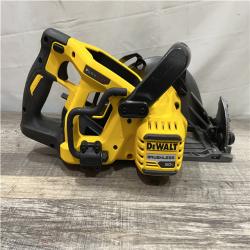 AS-IS DEWALT FLEXVOLT 60V MAX Cordless Brushless 7-1/4 in. Wormdrive Style Circular Saw (Tool Only)