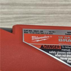 AS-IS Milwaukee M12 FUEL 18 Gauge Compact Brad Nailer (Tool-Only)