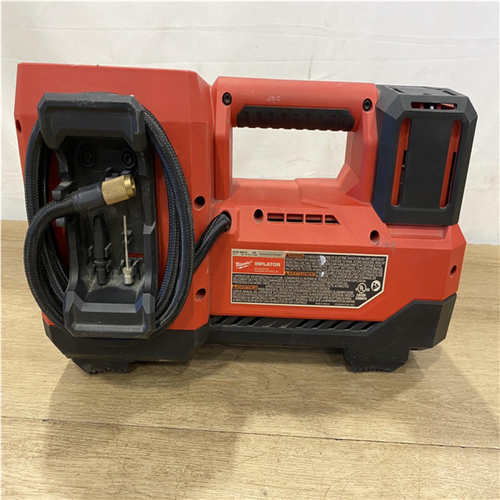 AS-IS - Milwaukee 18-Volt Lithium-Ion Cordless Electric Portable Inflator (Tool-Only)
