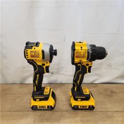 AS-IS- DEWALT ATOMIC 20-Volt MAX Lithium-Ion Cordless (2-Tool) Combo Kit