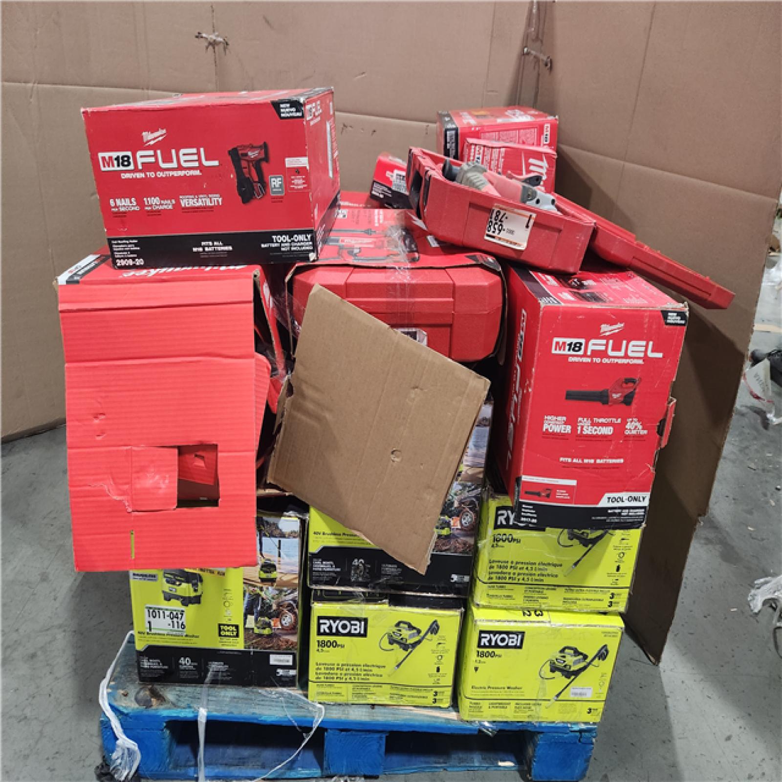 CALIFORNIA AS-IS TOOL PALLET