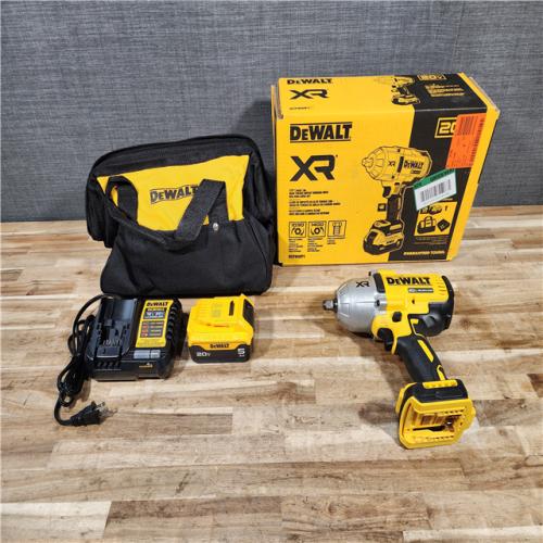 HOUSTON LOCATION - AS-IS DEWALT 20V MAX Lithium-Ion Cordless 1/2 in. Impact Wrench Kit