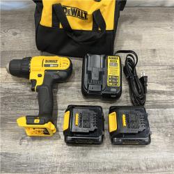 AS-IS DEWALT 20V MAX Cordless 1/2 in. Drill/Driver Kit