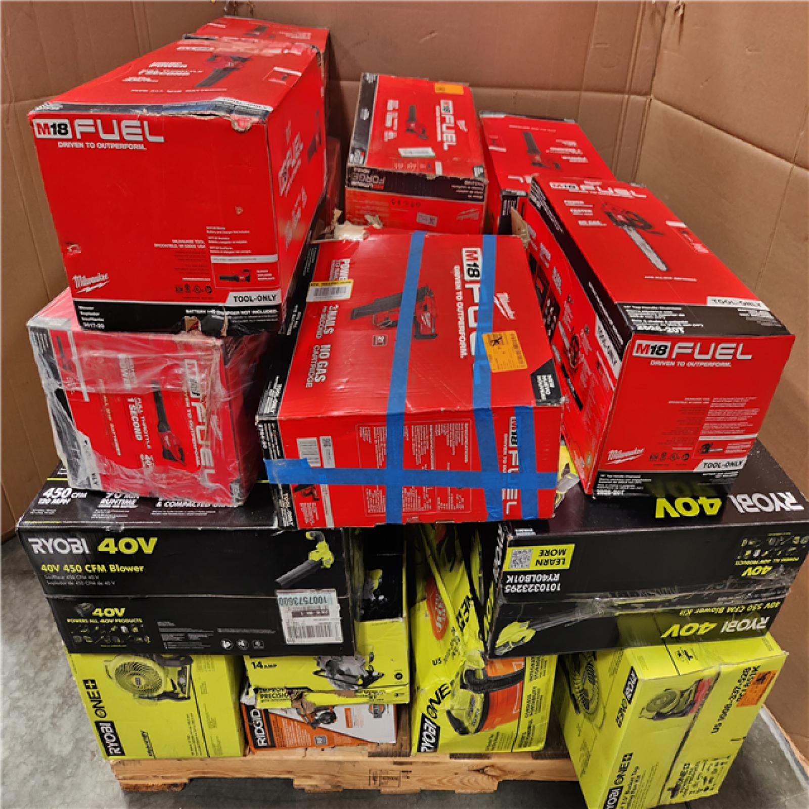California AS-IS Tool Pallet