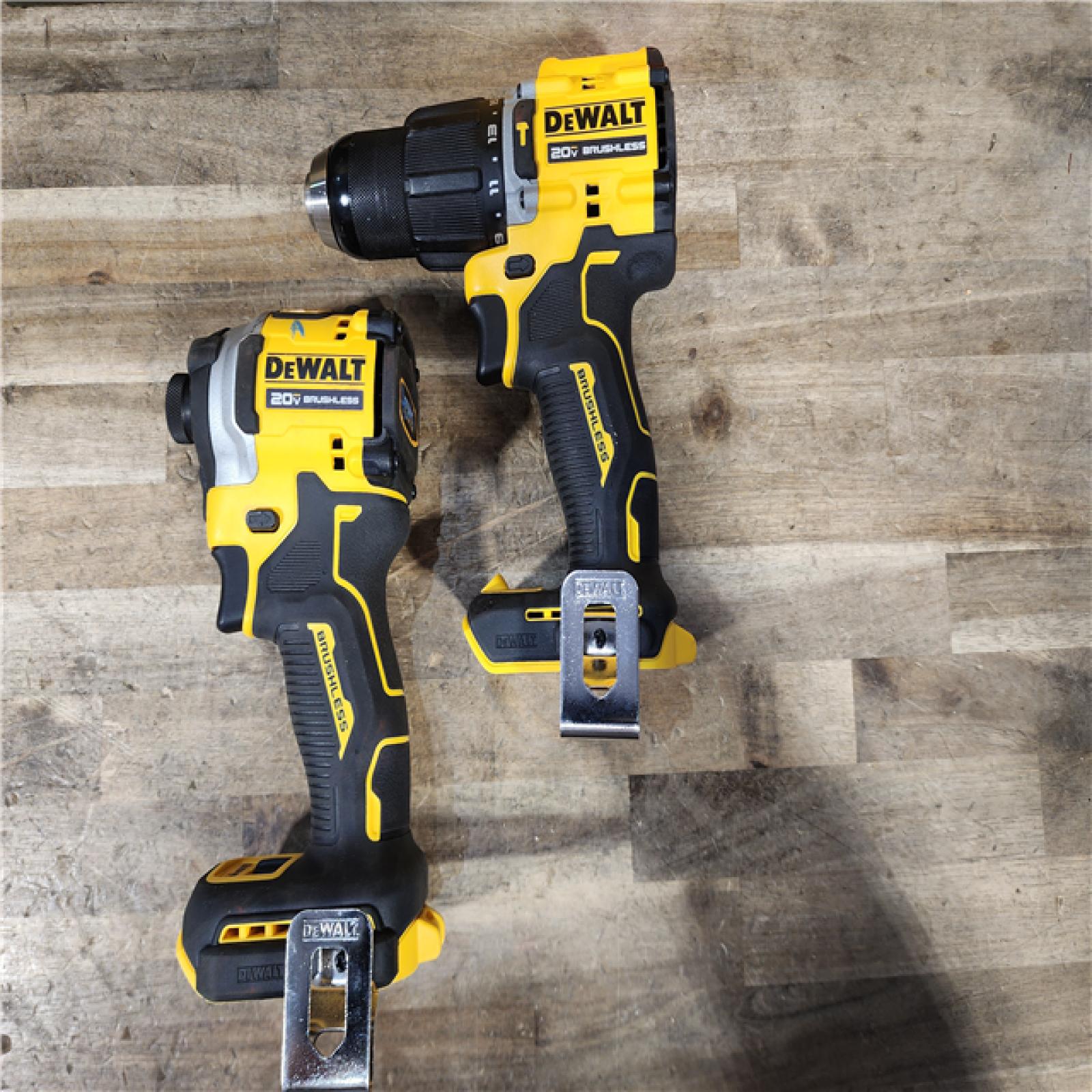 HOUSTON LOCATION - AS-IS DEWALT ATOMIC 20V MAX Lithium-Ion Cordless 2-Tool Combo Kit