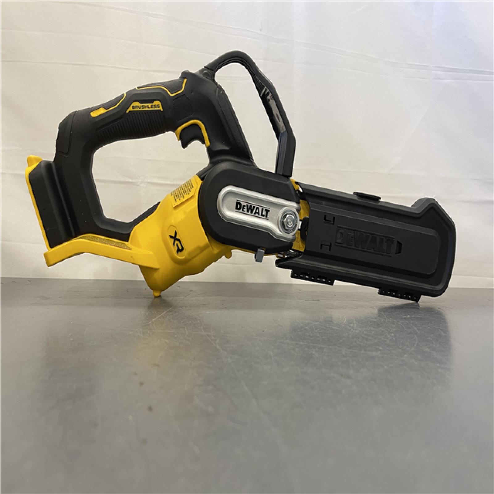 AS-IS - DeWalt 20V MAX 8 in. Brushless Cordless Battery Powered Pruning Chainsaw (Tool Only)