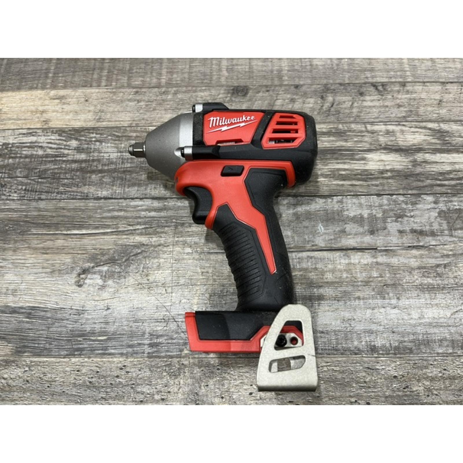 AS-IS Milwaukee 18V Lithium-Ion Cordless 3/8 in. Impact Wrench W/ Friction Ring (Tool-Only)