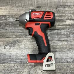 AS-IS Milwaukee 18V Lithium-Ion Cordless 3/8 in. Impact Wrench W/ Friction Ring (Tool-Only)