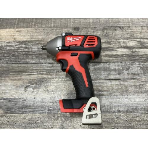 AS-IS Milwaukee 18V Lithium-Ion Cordless 3/8 in. Impact Wrench W/ Friction Ring (Tool-Only)