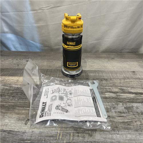 AS-IS DEWALT 20V MAX XR Cordless Brushless Fixed Base Compact Router (Tool Only)