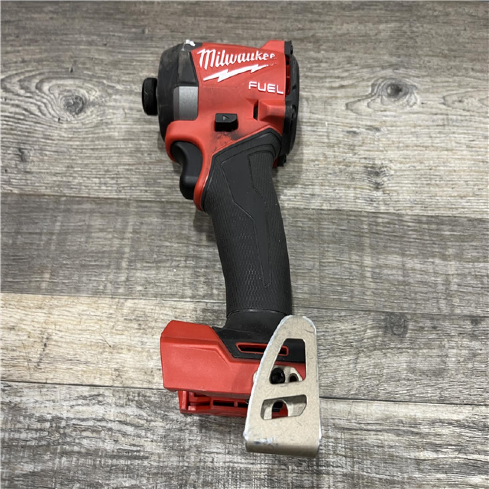 AS-IS Milwaukee FUEL 18V Lithium-Ion Brushless Cordless 1/4 in. Hex Impact Driver Kit