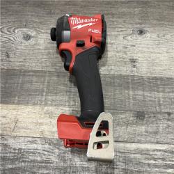 AS-IS Milwaukee FUEL 18V Lithium-Ion Brushless Cordless 1/4 in. Hex Impact Driver Kit