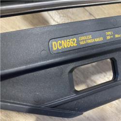 AS-IS DEWALT 20V MAX XR 16-Gauge Lithium-Ion Cordless Finish Nailer (Tool Only)