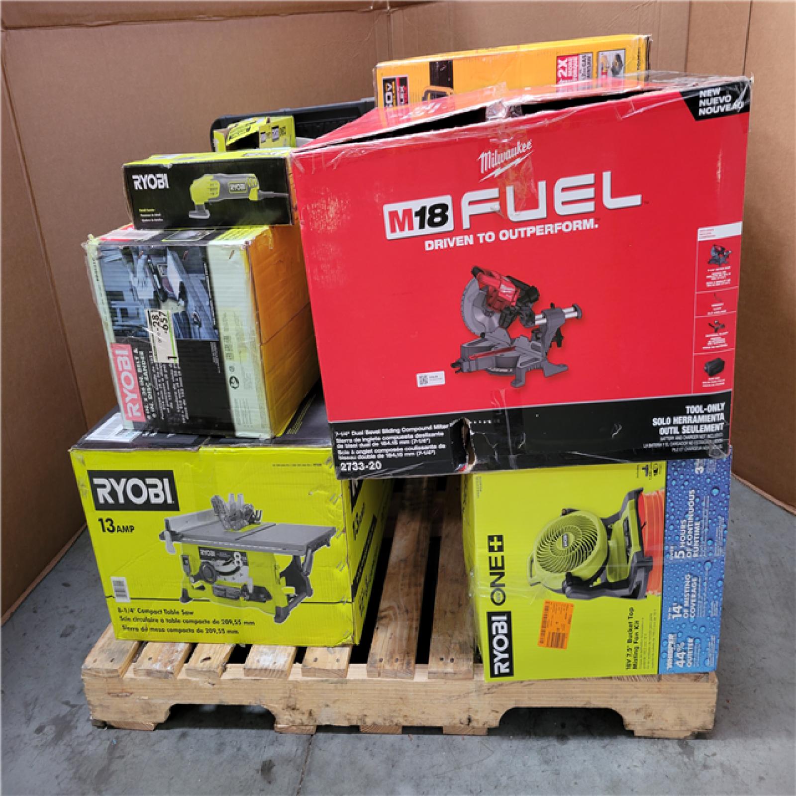 CALIFORNIA AS-IS TOOL PALLET