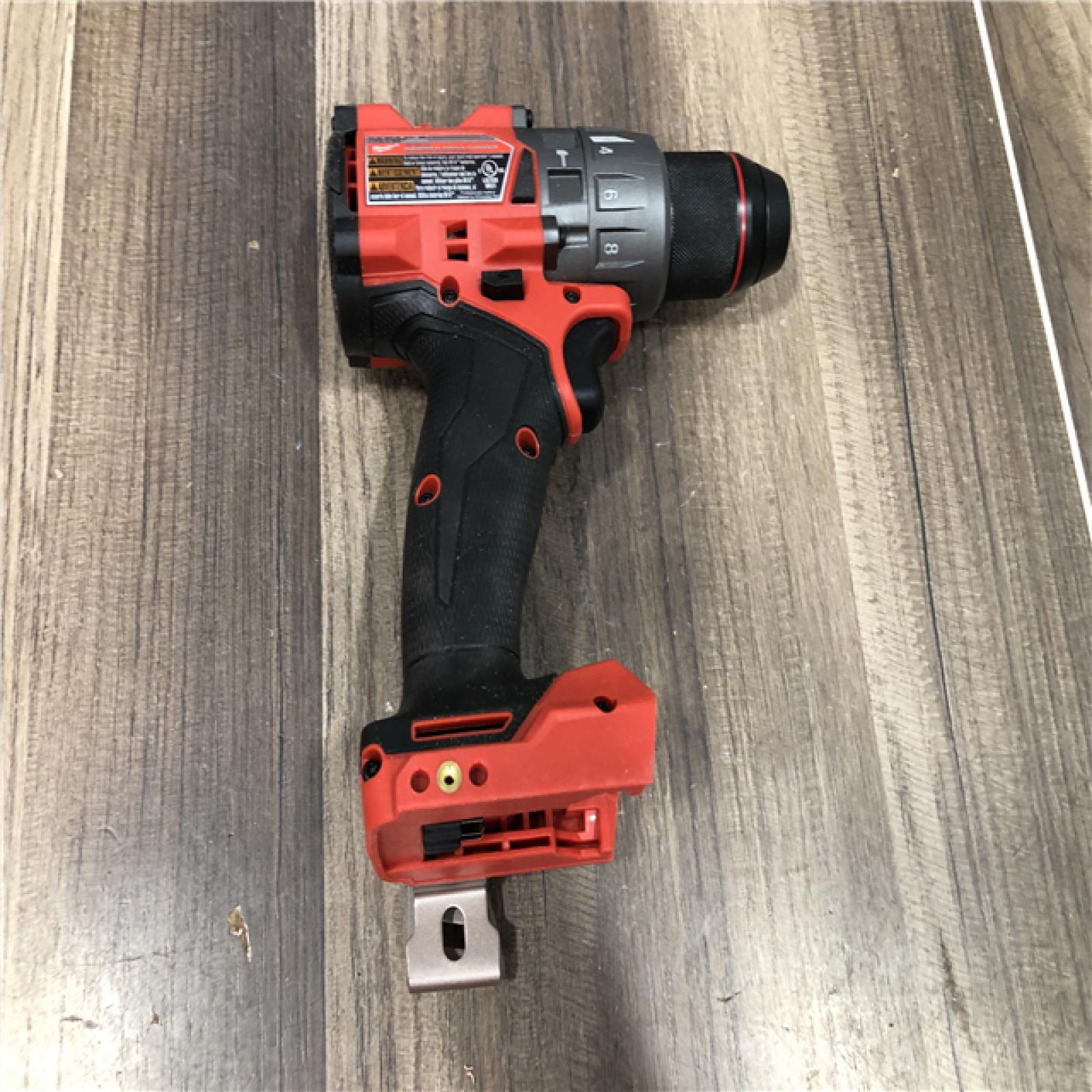 AS-IS Milwaukee FUEL 18V Lithium-Ion Brushless Cordless 1/2 in. Hammer Drill/Driver (Tool-Only)