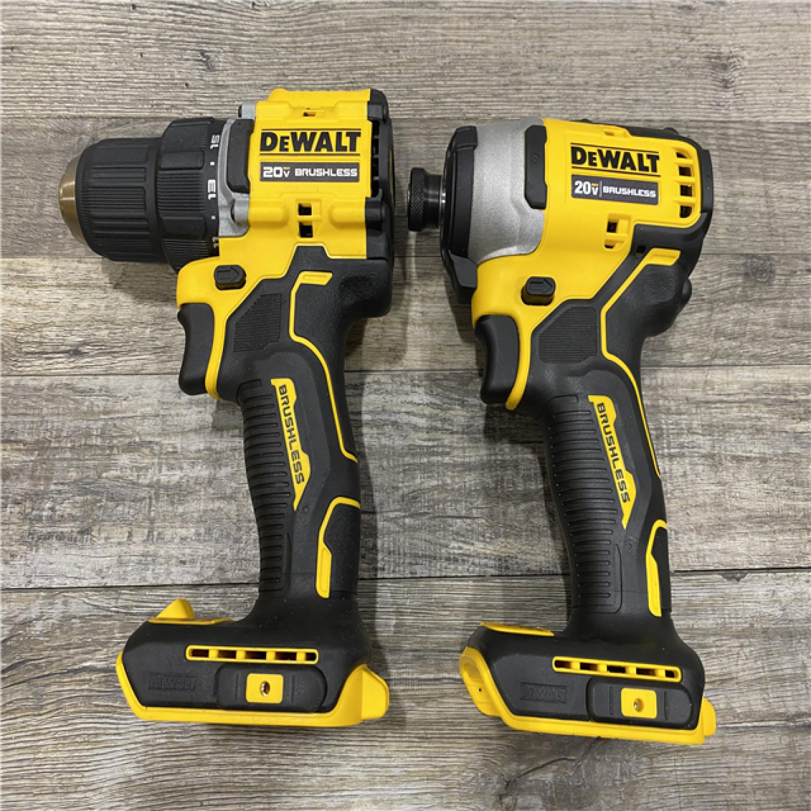AS-IS DEWALT ATOMIC 20-Volt MAX Lithium-Ion Cordless Combo Kit