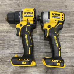 AS-IS DEWALT ATOMIC 20-Volt MAX Lithium-Ion Cordless Combo Kit