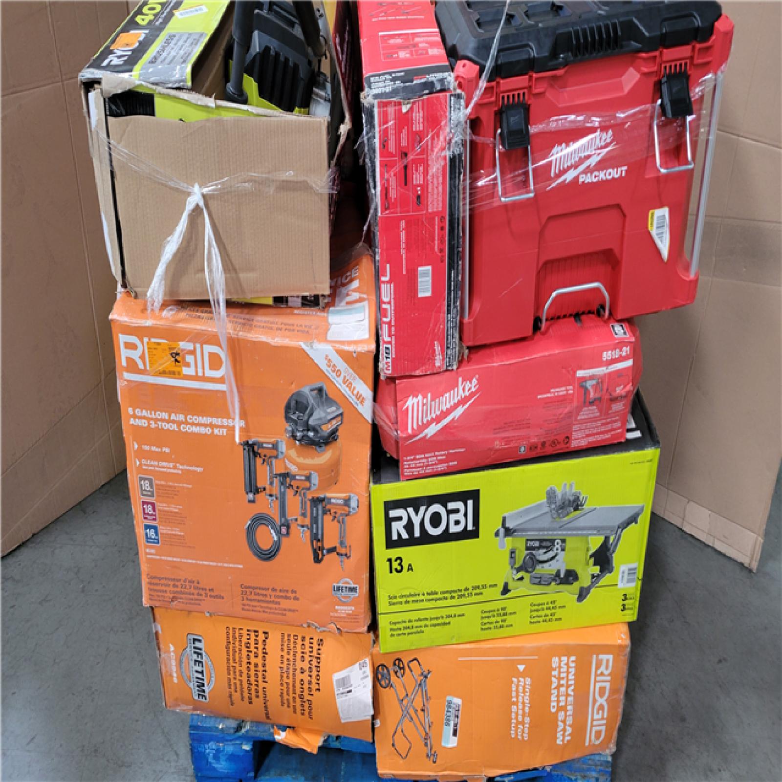 CALIFORNIA AS-IS TOOL PALLET