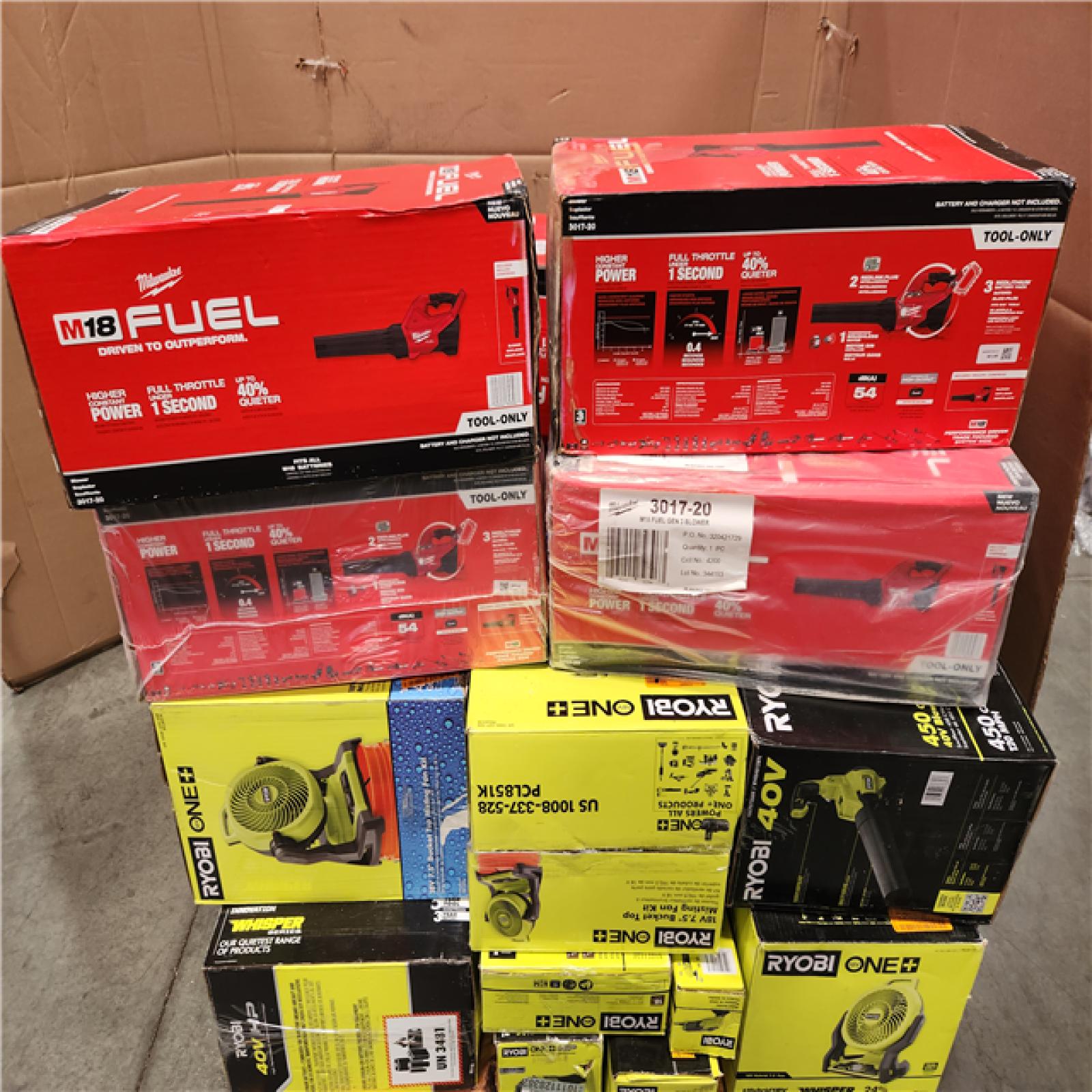 California AS-IS Tool Pallet