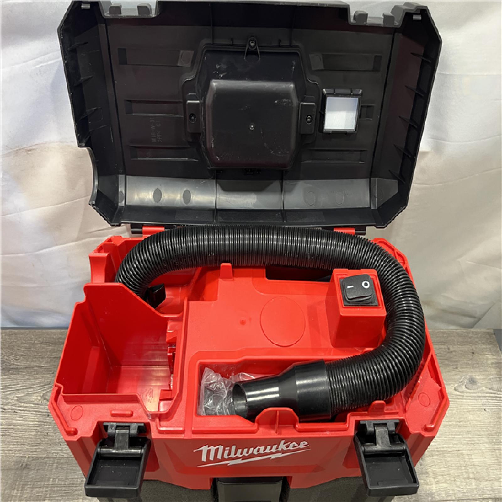 AS-IS Milwaukee 18-Volt 2 Gal. Lithium-Ion Cordless Wet/Dry Vacuum (Vacuum-Only)