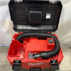 AS-IS Milwaukee 18-Volt 2 Gal. Lithium-Ion Cordless Wet/Dry Vacuum (Vacuum-Only)