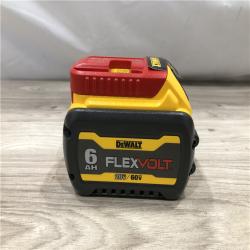 AS-IS DEWALT FLEXVOLT 20V/60V MAX Lithium-Ion 6.0Ah Battery Kit