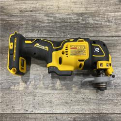 AS-IS DEWALT 20V MAX XR Cordless Brushless 3-Speed Oscillating Multi Tool Kit