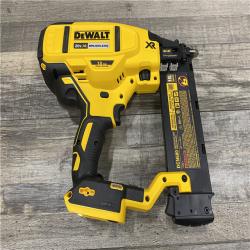 AS-IS DEWALT 20V MAX XR Lithium-Ion Electric Cordless 18-Gauge Brad Nailer (Tool Only)