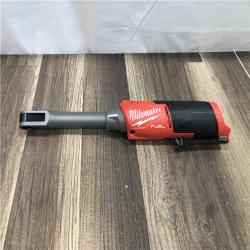 AS-IS Milwaukee FUEL INSIDER 12V Lithium-Ion Brushless Cordless 1/4 in. - 3/8 in. Extended Reach Box Ratchet (Tool-Only)