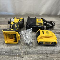 AS-IS DEWALT Atomic 20V Max Lithium-Ion Brushless Cordless Compact 1/4 in. Impact Driver Kit