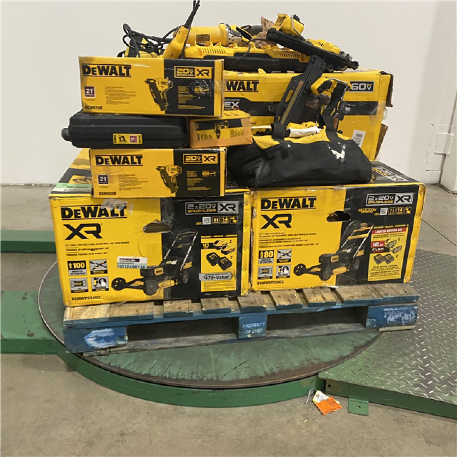 Dallas Location - As-Is DEWALT Tool Pallet