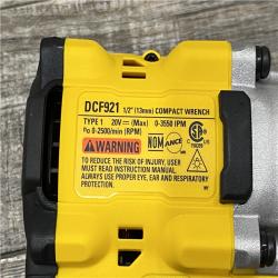 AS-IS DEWALT ATOMIC 20V MAX Cordless Brushless 1/2 in. Variable Speed Impact Wrench (Tool Only)