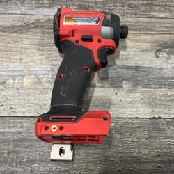 AS-IS Milwaukee FUEL 18V Lithium-Ion Brushless Cordless 1/4 in. Hex Impact Driver Kit