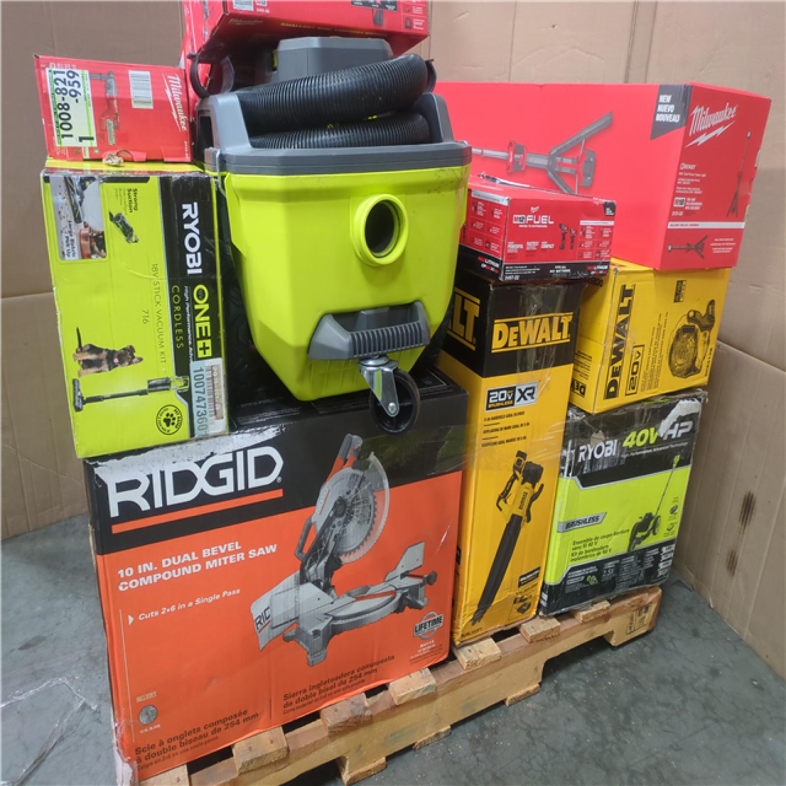 California AS-IS Tool Pallet