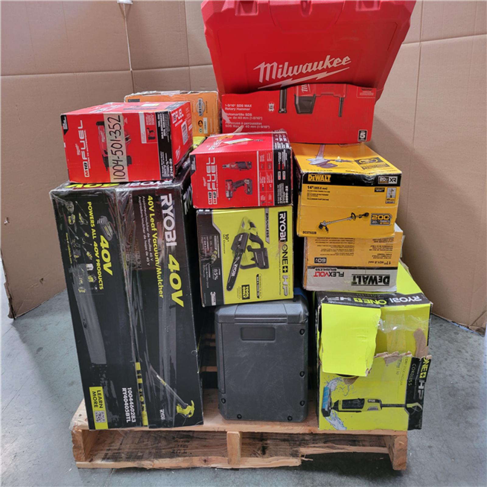 CALIFORNIA AS-IS TOOL PALLET